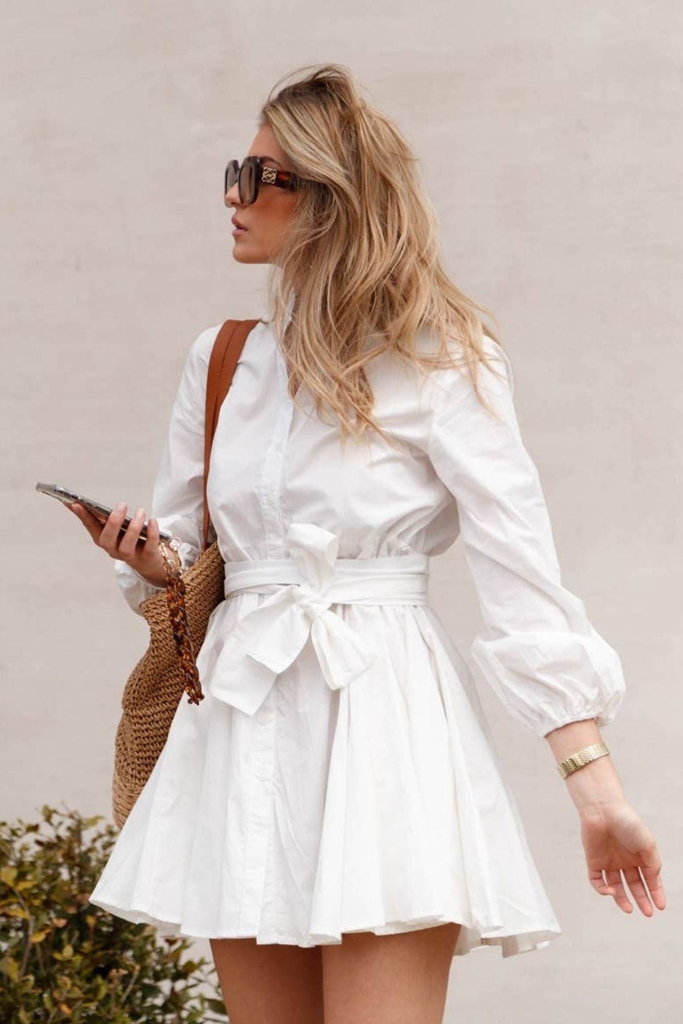 Sonia skater dress in cotton - 80960