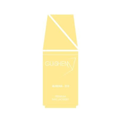 Premium Nail Lacquer, AURORA- 210, BABY YELLOW CRÈME NAIL POLISH