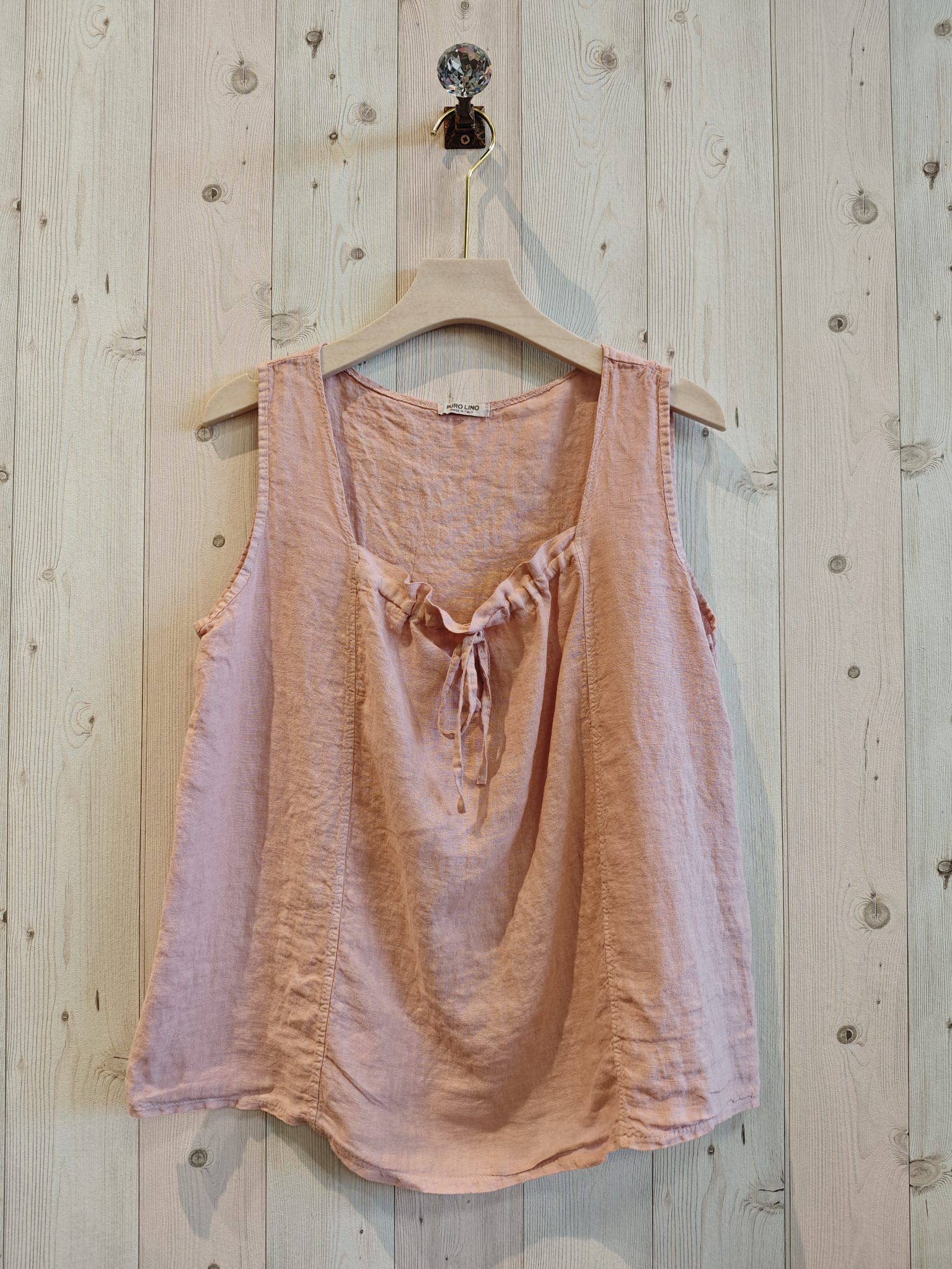 REF 17579 100% LINEN T-SHIRT
