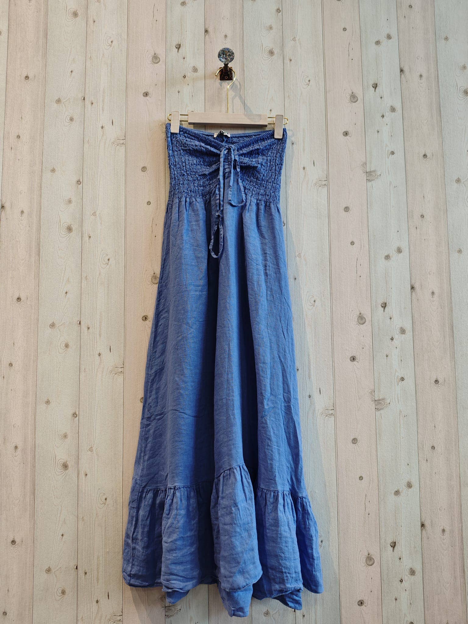 REF 72139 100% LINEN WORD OF HONOR DRESS