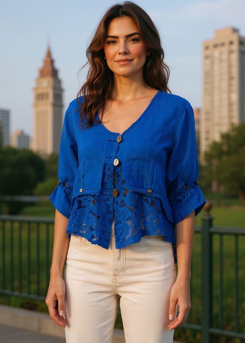 Premium Linen Vest