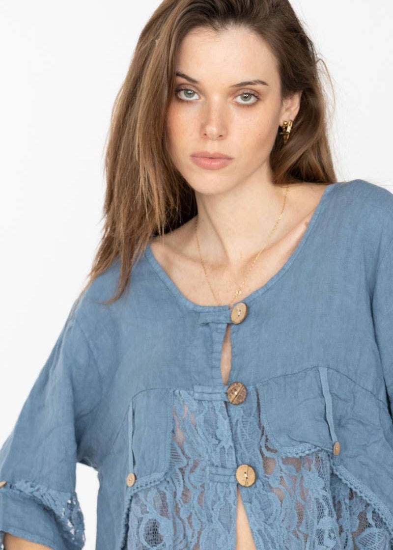 Premium Linen Vest
