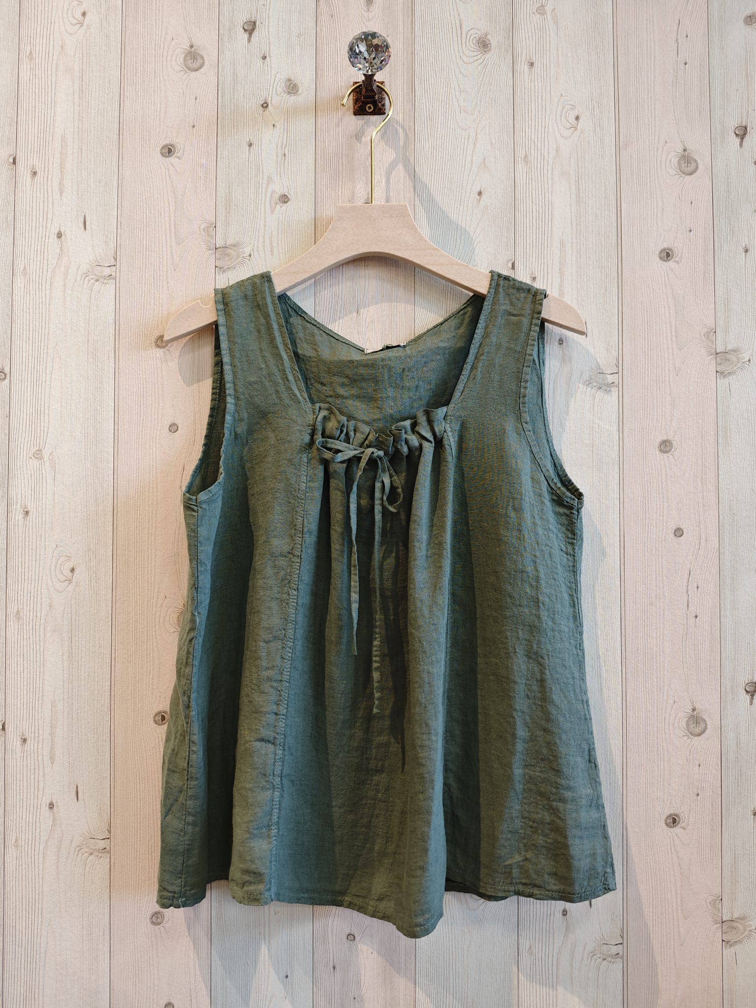 REF 17579 100% LINEN T-SHIRT