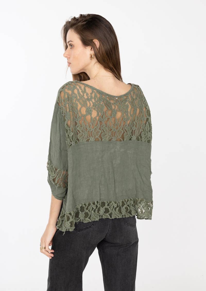 VEST IN LINEN 9207 SPRING SUMMER