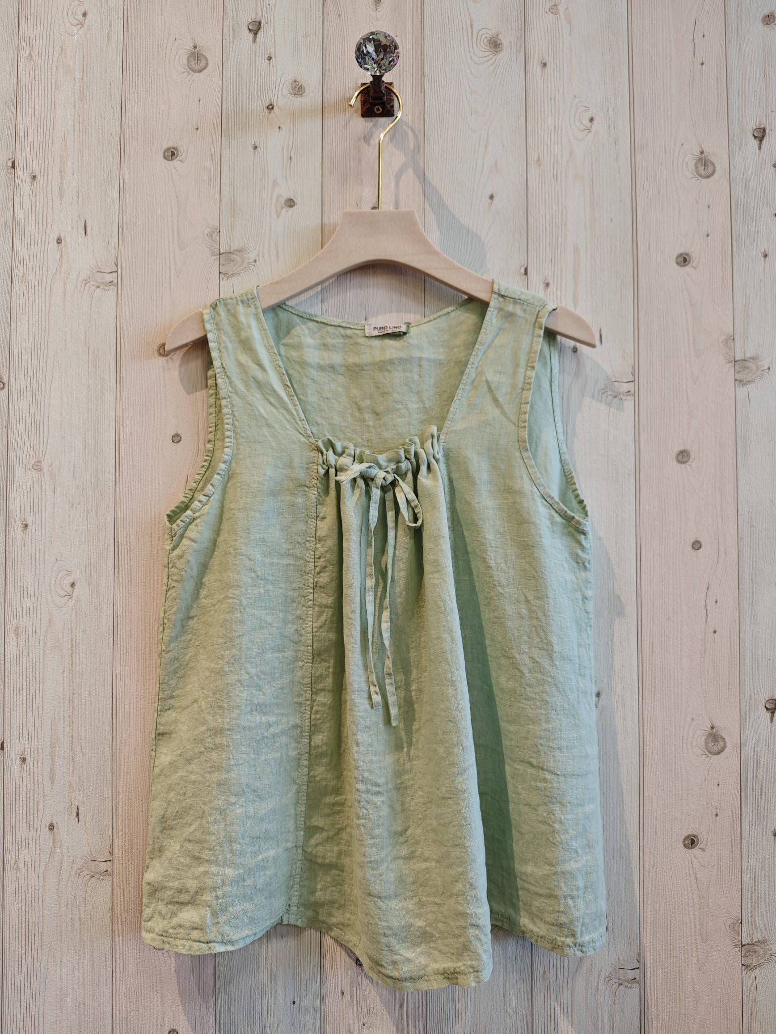 REF 17579 100% LINEN T-SHIRT