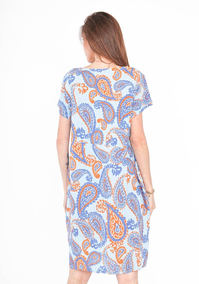 LINEN DRESS 3533