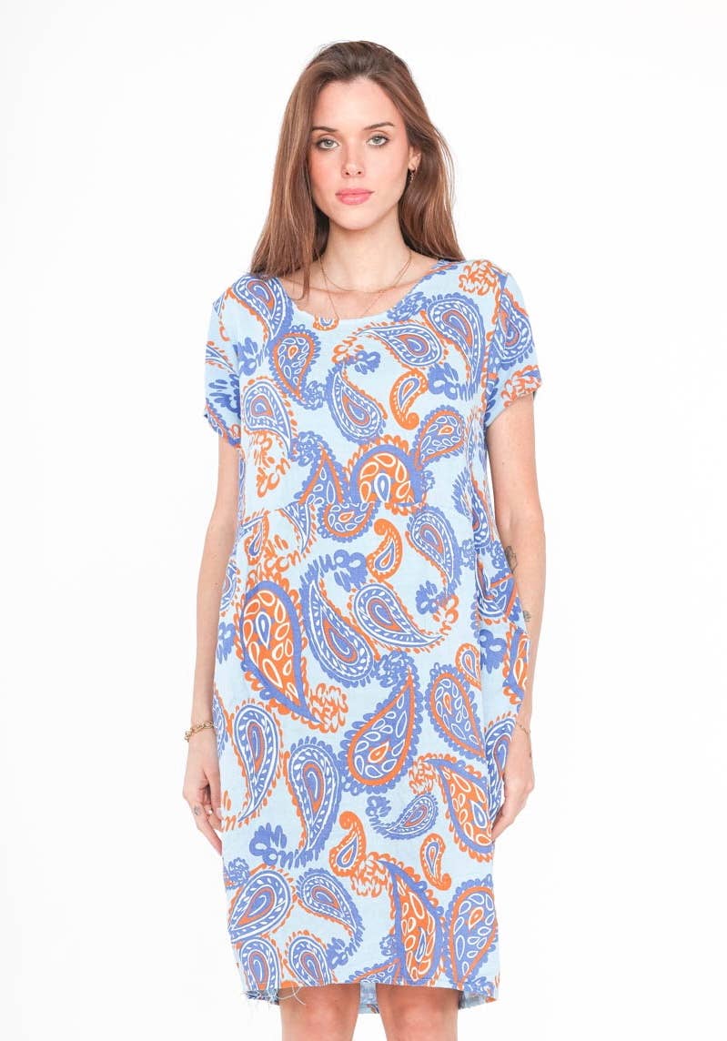 LINEN DRESS 3533