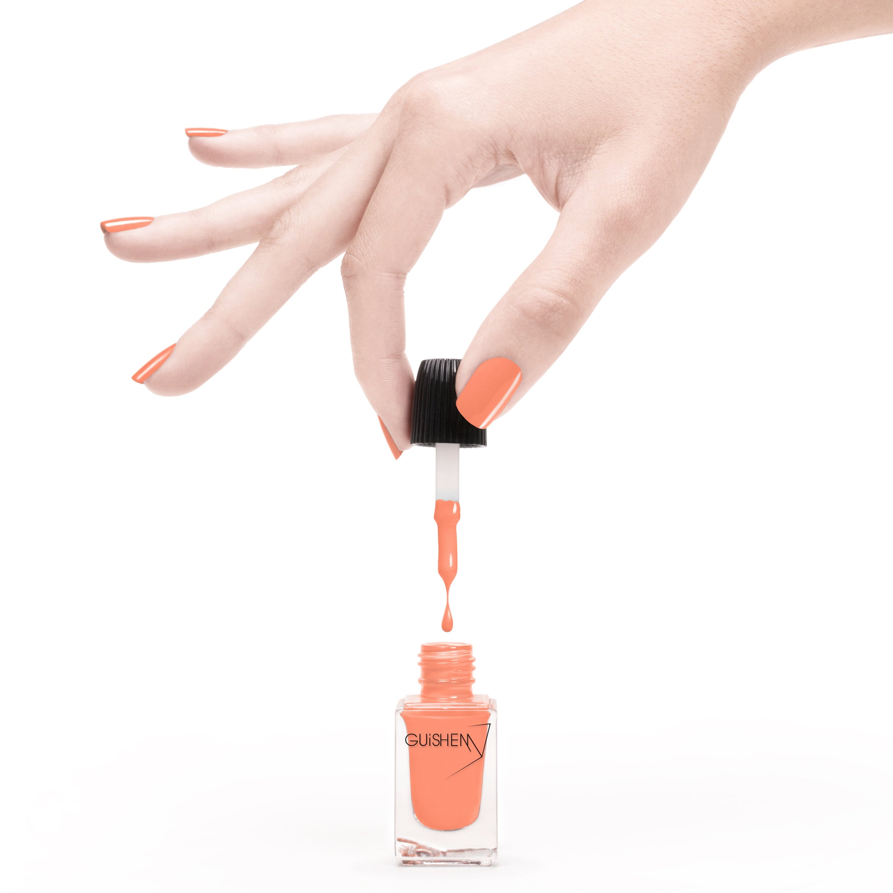 Premium Nail Lacquer, GLORY - 241, SOFT ORANGE CRÈME NAIL POLISH