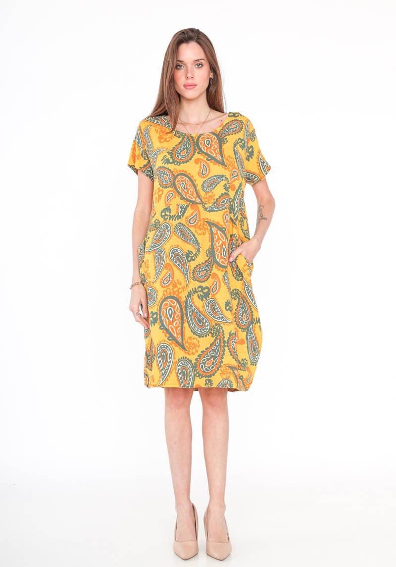 LINEN DRESS 3533