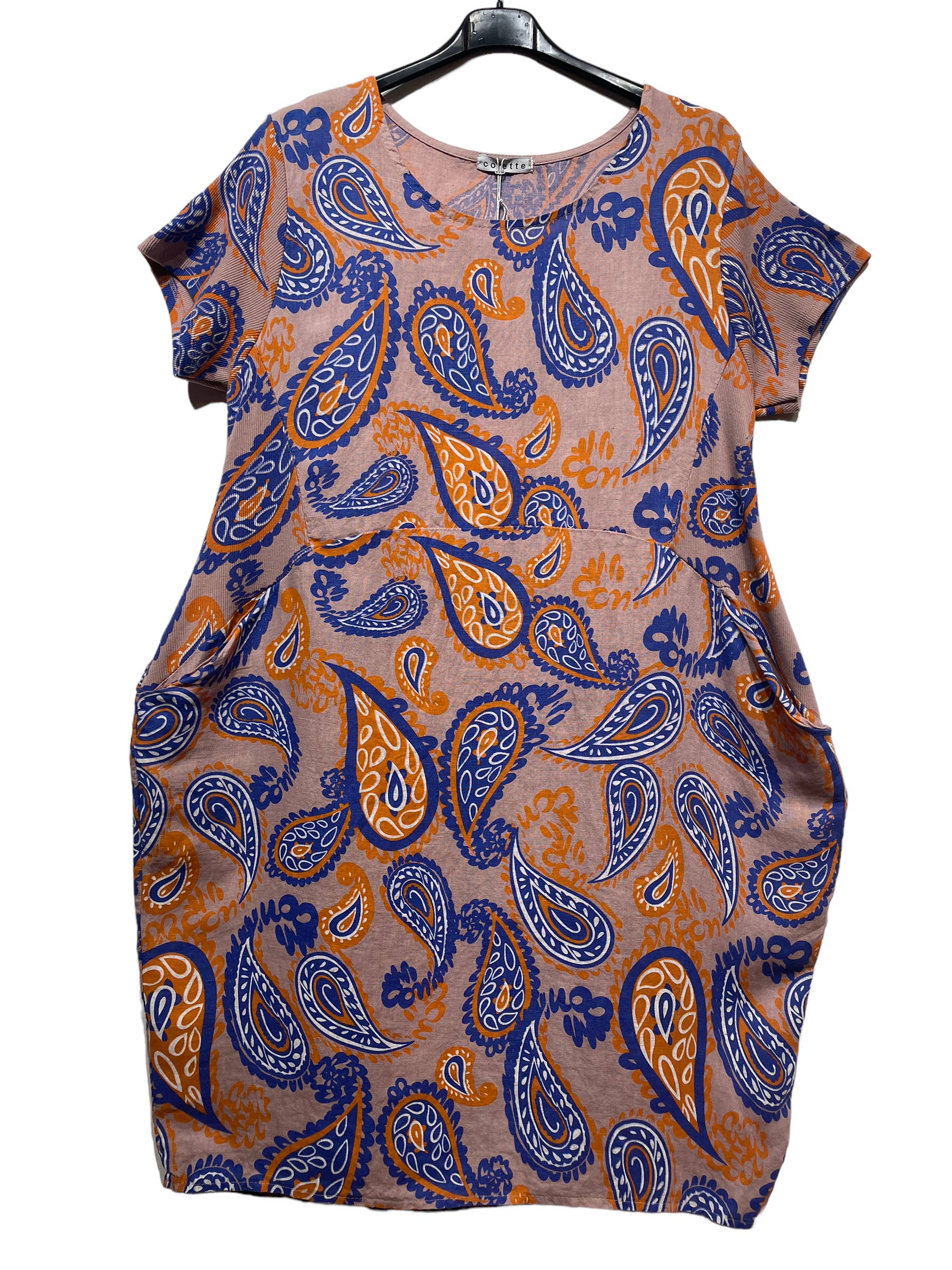 LINEN DRESS 3533