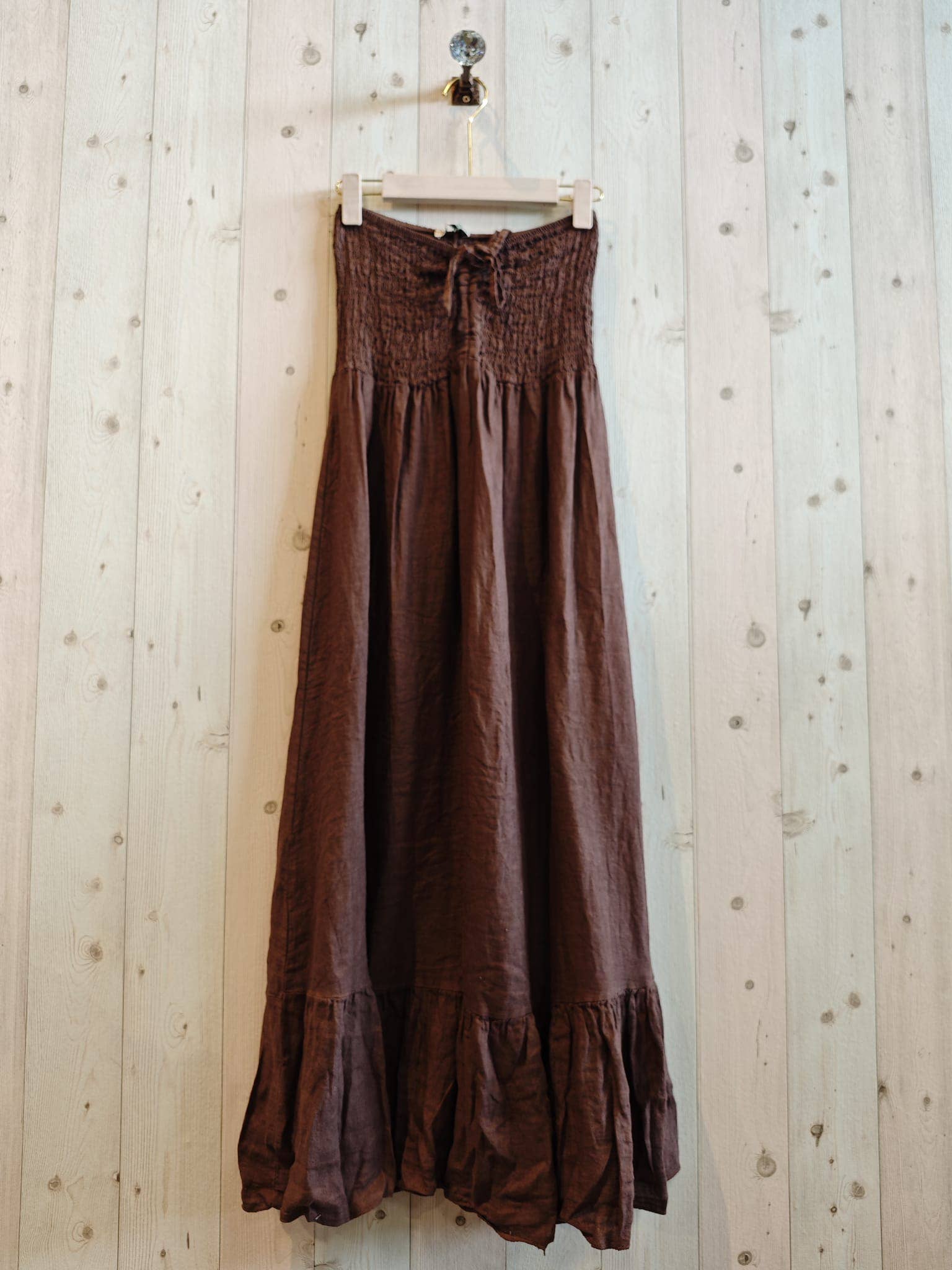 REF 72139 100% LINEN WORD OF HONOR DRESS