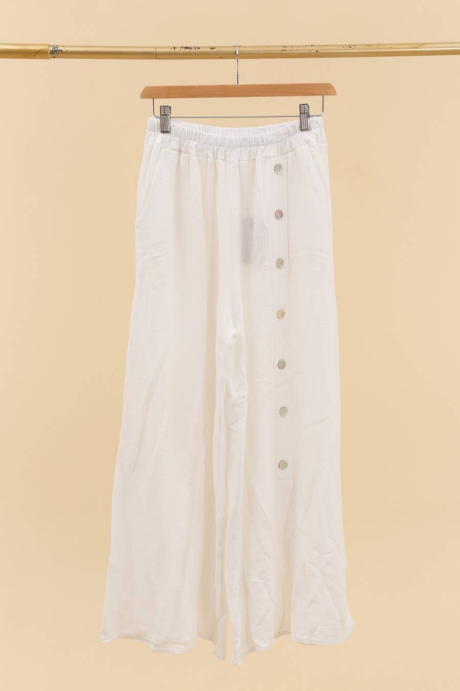 Trousers in 50% cotton 50% linen REF. 8007