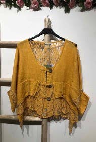 VEST IN LINEN 9207 SPRING SUMMER