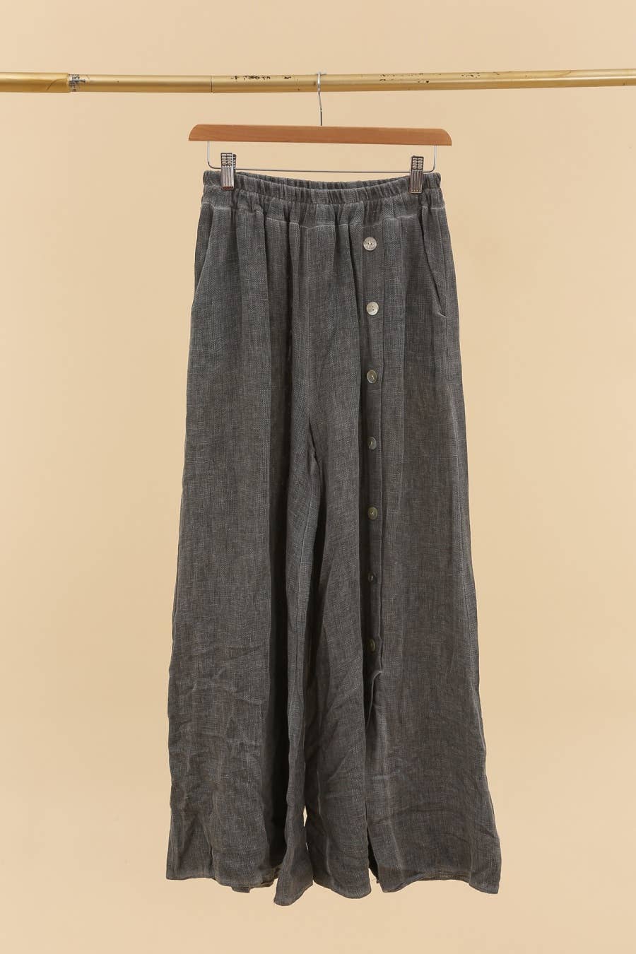Trousers in 50% cotton 50% linen REF. 8007