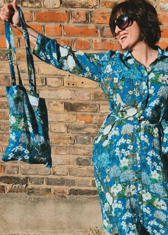 Lydia Leinenkleid - Frühlingsblau