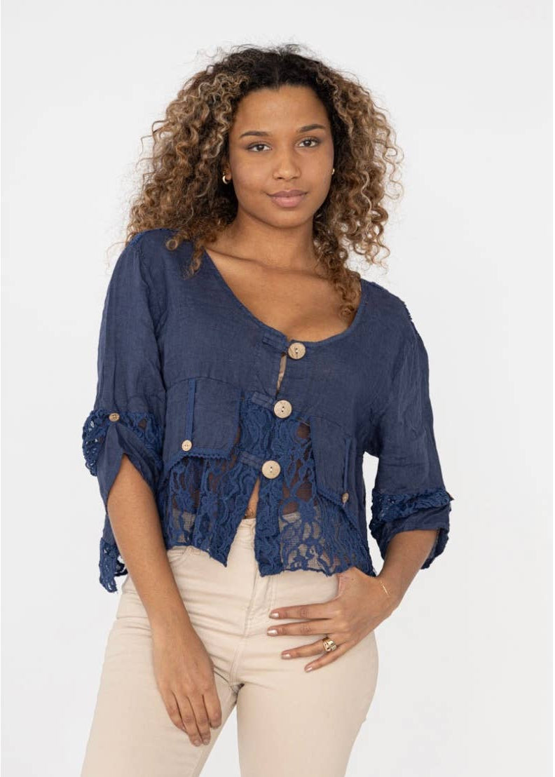Premium Linen Vest