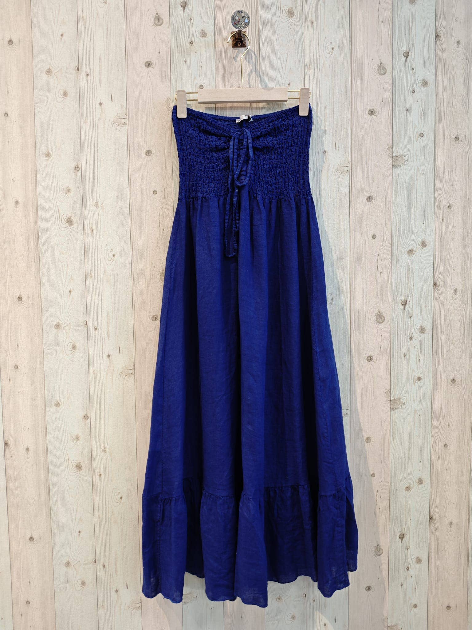 REF 72139 100% LINEN WORD OF HONOR DRESS