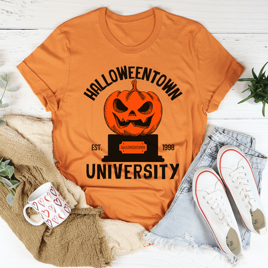 Halloween University Tee-0